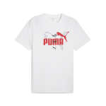 PUMA meeste vabaaja T-s&auml;rk PUMA ESS LOGO LAB Summer Tee PUMA White - 68467102, valge