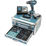 Makita Dhp482rfx9 Lxt 18v l&ouml;&ouml;kdraiver, 62nm, 2x3ah, &uuml;mbris