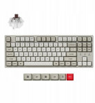 Keychron C1 Pro 8k Qmk mehaaniline klaviatuur, pruunid l&uuml;litid
