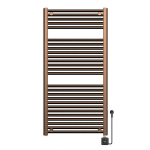 ELARA Smart WiFi elektriradiaator 118,5x60 cm, pistikuga kaabel 700 W, mattpronks / vask PVD