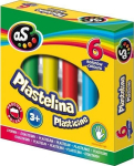 &Uuml;mmargune kooliplastiliin 6 v&auml;rvi