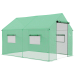 Kilekasvuhoone, 2x3x2 m, teras, aknad, 1 tk