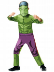 Hulk kost&uuml;&uuml;m lastele (128 cm)