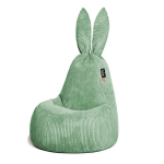 Tumba Qubo Daddy Rabbit Basil FEEL FIT roheline veluur, praktiline