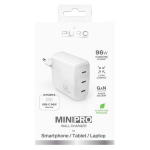 Puro MiniPro Gan Wall Charger, 96 W, white