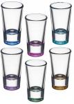 6 tk. "salute Colors" viinaklaasid, 28 ml