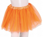 Oranž t&uuml;lli seelik "tutu" tantsijale v&otilde;i haldjale, 30cm