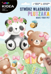 Kidea kleebised "loo oma lemmikloom" - karu, &uuml;kssarvik, panda, j&auml;nes