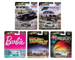Survevaluga valatud auto Hot Wheels Pop Culture Premium 1:64 eri mudelid