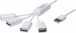 Digitus - Hub USB2.0 4 portowy SlimSpider
