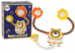 Lean toys Vannitoa veem&auml;nguasi Karu kosmonaut, patareiga juhitav du&scaron;&scaron;