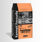 Kuivtoit koertele Puppy & Junior Salmon and Rice T&auml;iss&ouml;&ouml;t v&auml;ikest ja keskmist t&otilde;ugu koertele, 12,5 kg