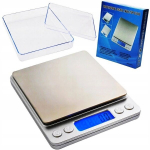 Ehtekaal Jewellery Scale 500g 0,01g Digital Precise LCD, 2 konteinerit