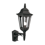V&auml;lis-seinavalgusti Elstead Lighting Parish PR1-BLACK