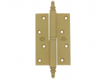 Ukse hing 415, 120x80x4mm, I-parem, kroomitud