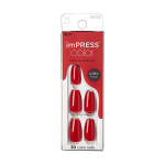 Kunstk&uuml;&uuml;ned imPRESS Press-On Manicure Bare But Butter Short Nails Reddy or Not, 30 tk., S suurus