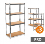 Hoiuriiulid Tonro 150x75x40 PRO, 3 tk