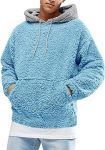 Gemijacka meeste pusa/hoodie, hele-sinine, suurus L, L