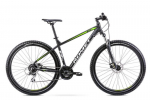 Jalgratas Romet Rambler R9.2 2022, 17", must/roheline