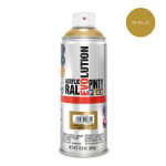 Sprayv&auml;rv - Pinty Plus - Akryyli - Metallisoitu - 400ml Kulta