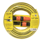 Kastmisvoolik Cellfast Yellow 15 m 1/2" + otsikute komplekt