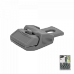 Kinnitusklambrid Bradas Bungee Cord Clips, 10 tk, hall