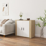 vidaXL puhvetkapp, Sonoma tamm, 80 x 33 x 70 cm tehispuit