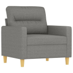 vidaXL tugitool, tumehall, 60 cm, kangas