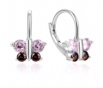 Korralikud h&otilde;bedased k&otilde;rvar&otilde;ngad tsirkoonidega Butterflies AGUC810DL