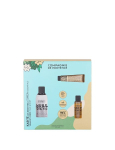 Kehahoolduskomplekt Shea Essentials Set: kuiv&otilde;li, 100 ml + k&auml;tekreem, 30 ml + du&scaron;i&otilde;li, 30 ml