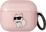 Karl Lagerfeld KLA3HNCHTCP Airpods 3 kate roosa/roosa Ikonik Choupette