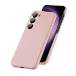 Griti Samsung Galaxy S23+ elegantne roosa kunstnahast &uuml;mbris