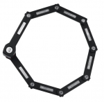 Antivool - Trelock - FS 280 Two Go - Reguleeritav - Paindlik toestus - 80 cm - Must/Punane