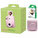 Fujifilm Instax Mini 12, Blossom Pink + Instax Mini Glossy (10 tk.) + Originaal &uuml;mbris
