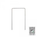 Tsingitud metallist tihvt "U" kujuga 100tk, laius 7cm / k&otilde;rgus 15cm