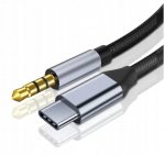 Adapter USB-C minipesa 35 mm AUX DAC 15 m pikkune kaabel Zenwire