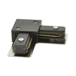 Siinivalgusti &uuml;hendus CONNECTOR l must STR&Uuml;HM 19x70x70mm