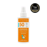 Orgaaniline vanilje-aprikoosi l&otilde;hnaline veekindel mineraalne p&auml;ikesekreem Alphanova Sun lastele SPF50, 125 ml