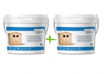 Puit impregandid Timbela 5l + 5l valge/mahagon
