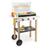 VIGA Suur puidust lastegrill + 47 tarvikut