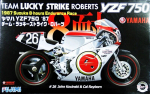 Liimitav mudel Fujimi Bike No6 YAMAHA YZF750 LUCKY STRIKE ROBERTS 41367 1/12
