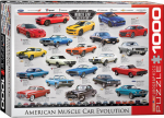 Pusle Eurographics, 6000-0682, American Muscle Car Evolution, 1000 tk