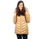 Luhta naiste talvejope HAUKIVUORI, beež