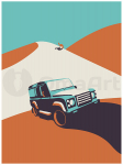 Maalimiskomplekt numbrite j&auml;rgi Land Rover 15x20