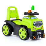 Trotteur 3-in-1 Suv + Blokkm&auml;ng - MOLTO - Sj&auml;lvb&auml;rande lastbil - Evolutiv - Ljudeffekter - Batterier ing&aring;r