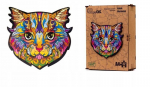 Puidust pusle PuzzleOK EKO Kass, 22-osaline