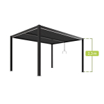 Paviljon (Pergola) Mirpol Luxe, 3x4 m, hall
