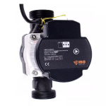 Energias&auml;&auml;stlik elektrooniline tsirkulatsioonipump IBO AMG 25-60/180 PWM toega