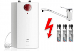 Boiler 5L AEG mittesurve all valamu all HUZ 5 &Ouml;ko DropStop + Kolmek&auml;iguline survevaba k&ouml;&ouml;gisegisti, kroom
