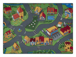 Rugsx vaip Rebel Roads Village life 90 95x133 cm